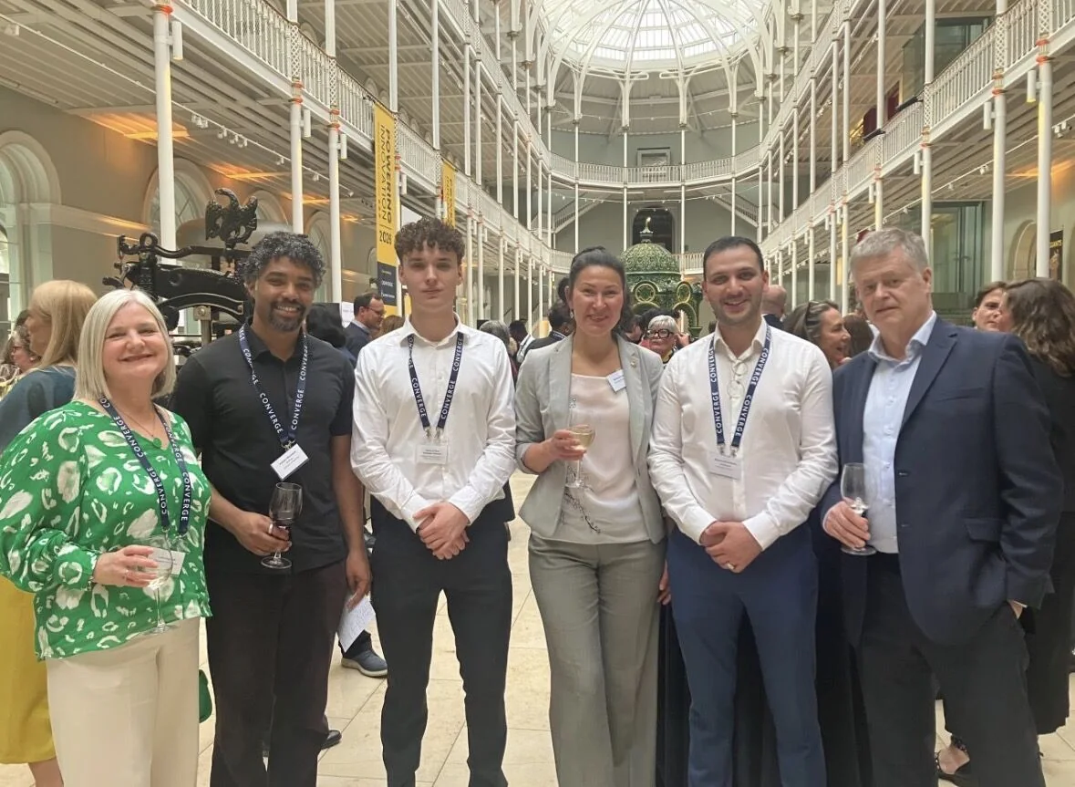 The Converge cohort at the National Museum of Scotland